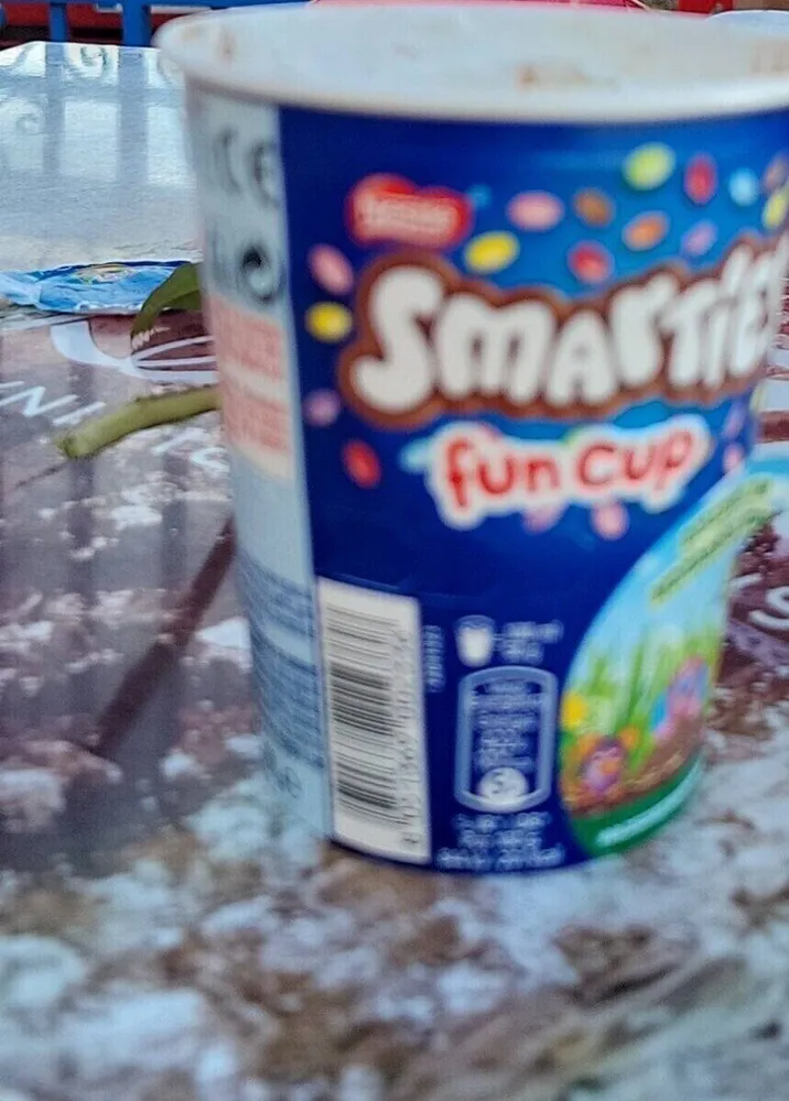 Smarties fun cup