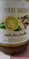 Preparato di frutta limone e zenzero