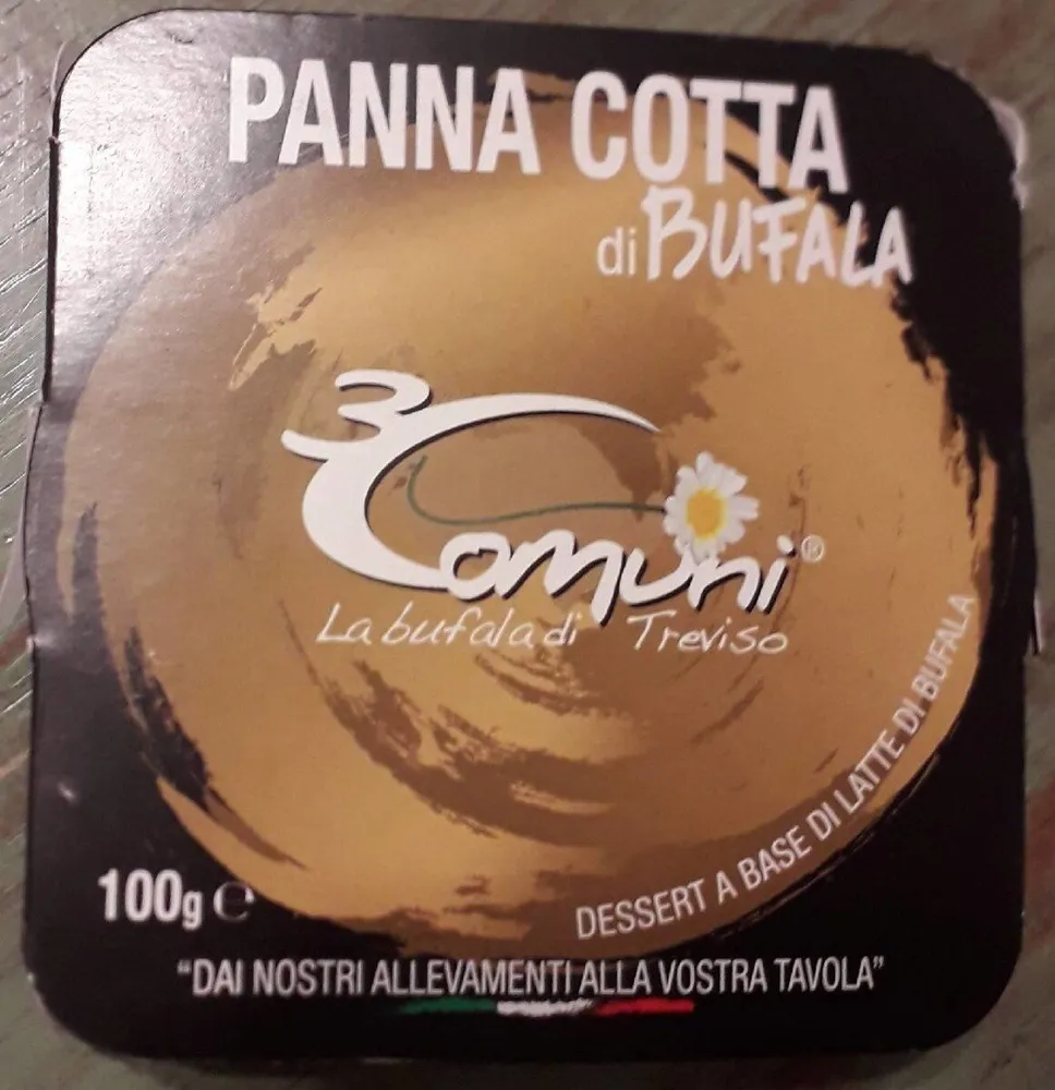 Panna cotta di bufala