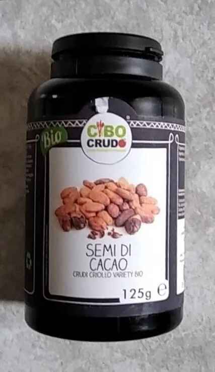 Semi di cacao crudi criollo