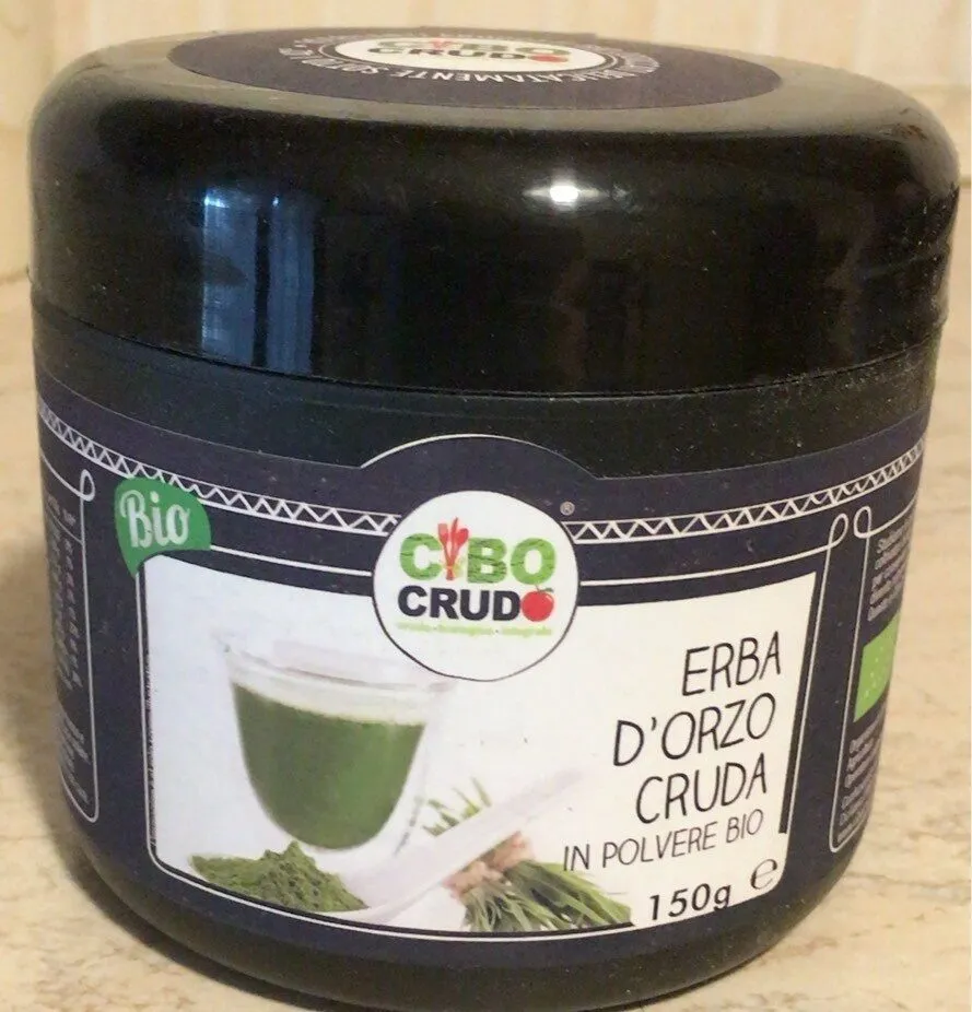 Erba d’orzo cruda