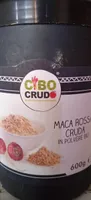 Maca rossa cruda bio