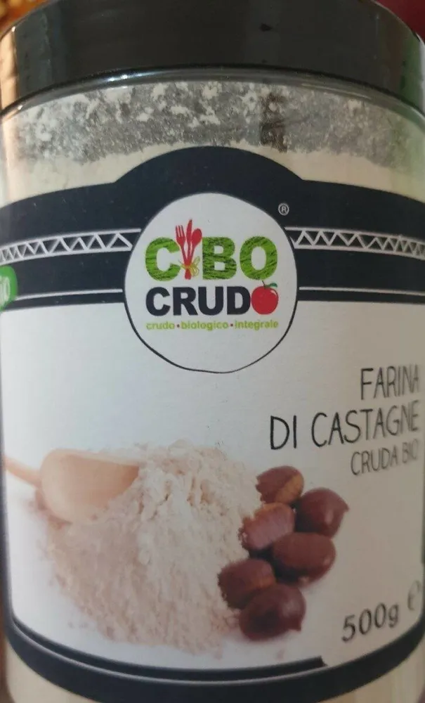 Farina di castagna cruda bio