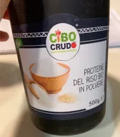 Proteine del riso in polvere