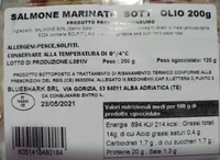 Salmone marinato