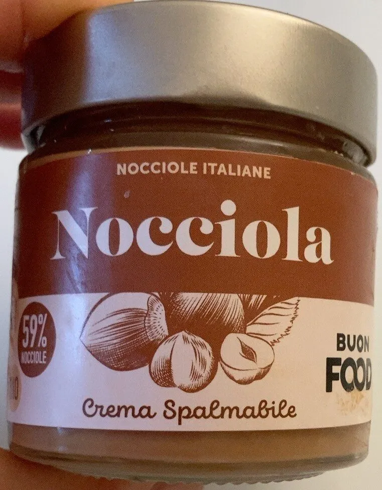 Crema spalmabile con nocciole