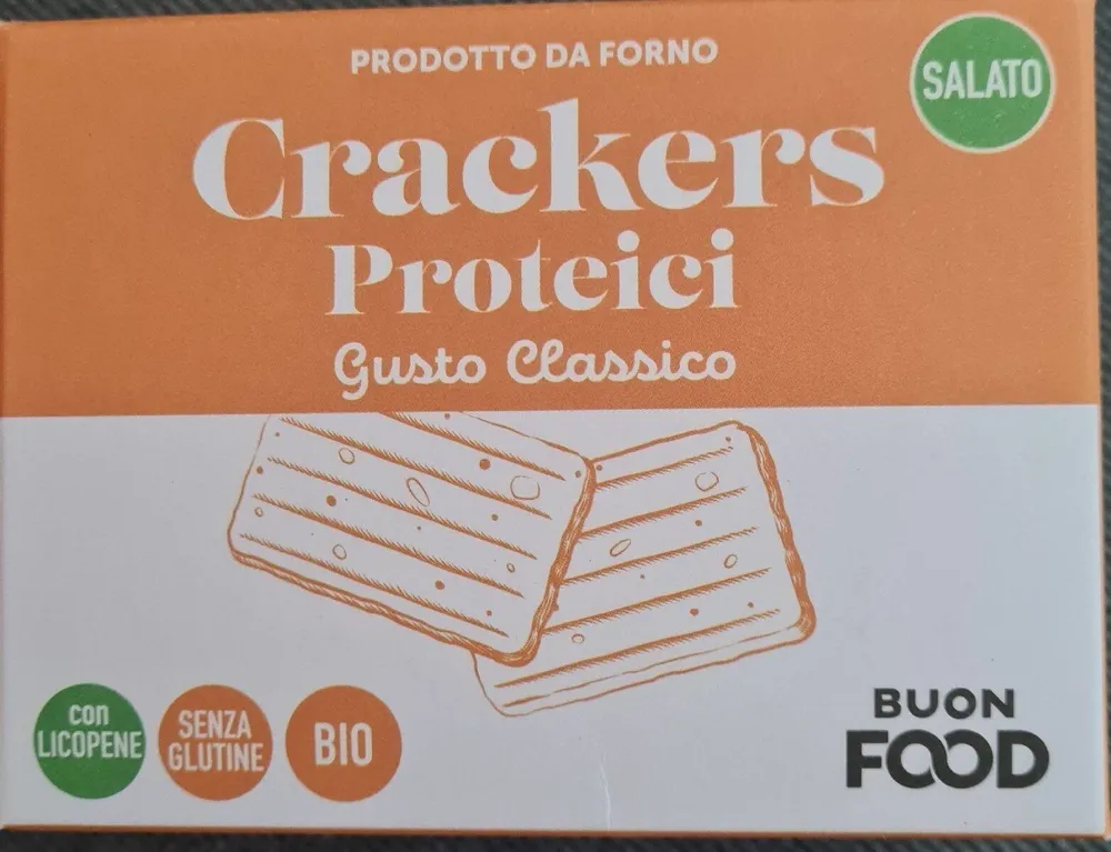 Cracker proteici