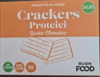 Cracker proteici