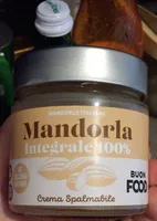 Mandorla integrale 100% crema spalmabile