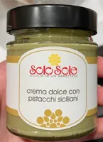 Crema dolce con pistacchi siciliani
