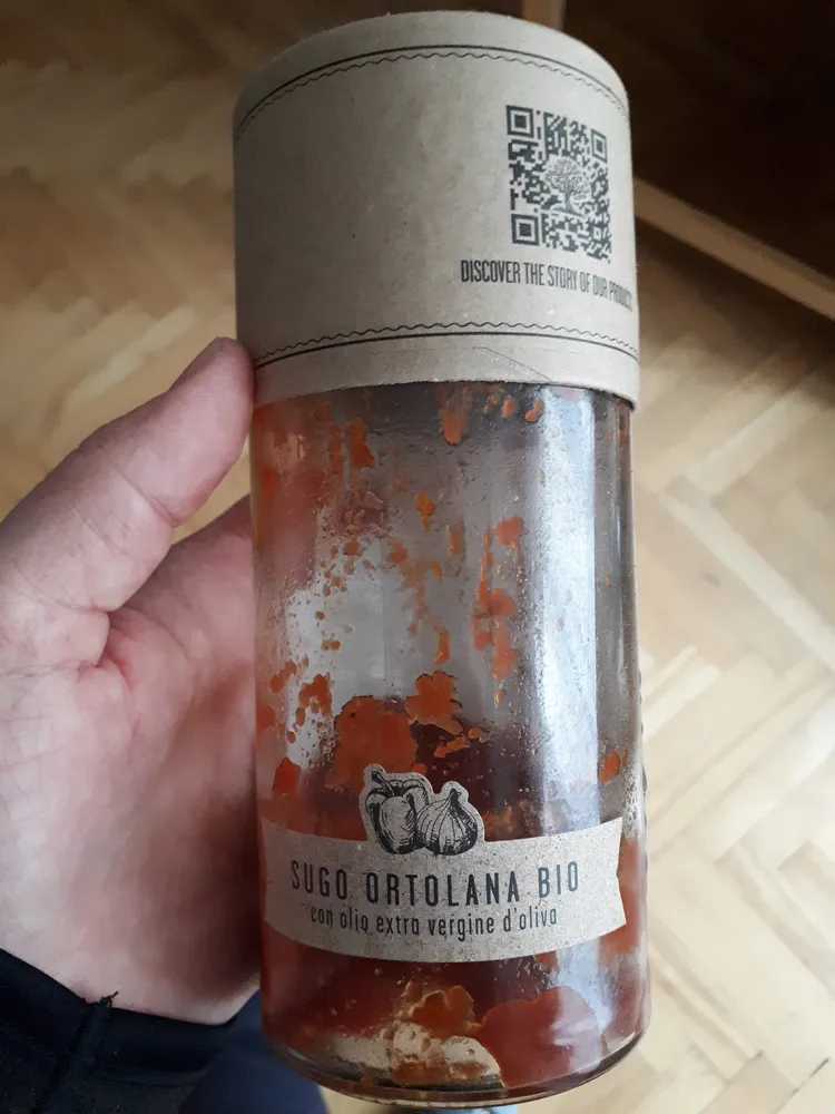 Sugo Ortolana Bio vegetable sauce