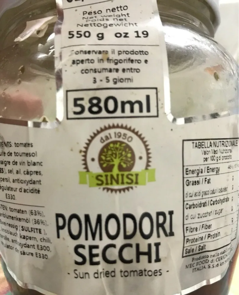 Pomodori Secchi
