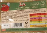 Base à pizza