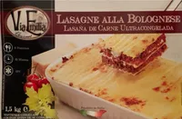 Lasaña de carne ultracongelada