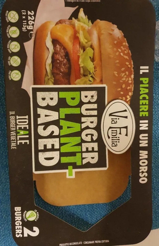 Burger plant-based