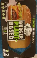 Burger plant-based