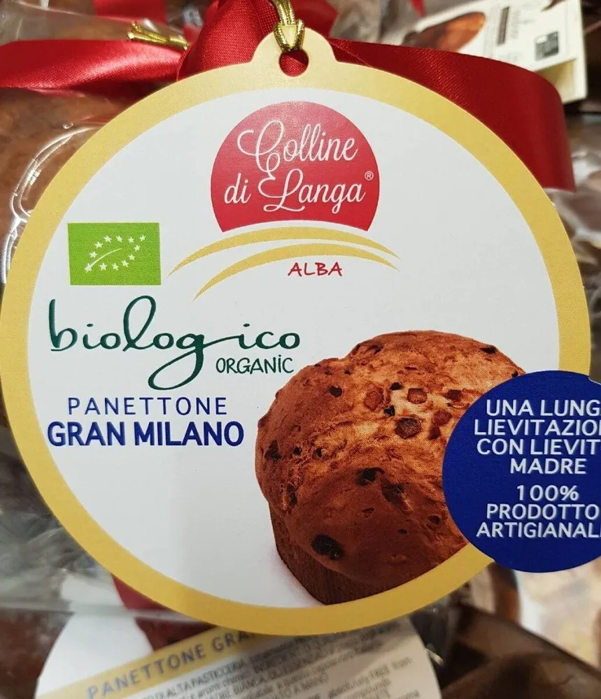 Panettone gran Milano biológico