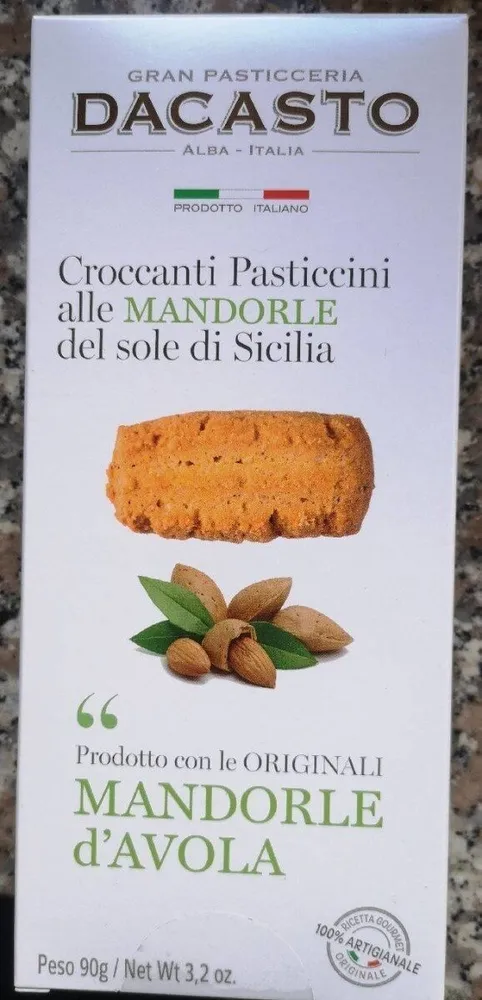 Pasticcini alle mandorle d'avola