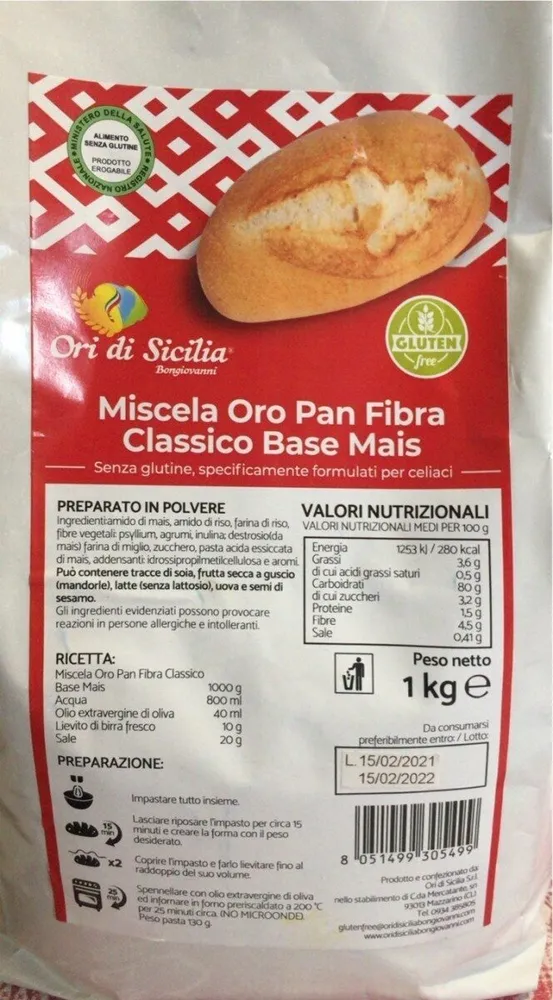 Miscela Oro Pan Fibra