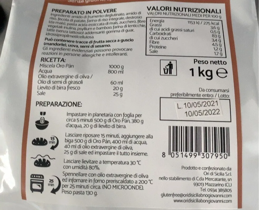 Miscela oro Pàn