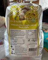 Miscela oro sfoglia dolce base mais
