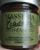 Cioccolato spalmabile all'olio d'oliva fondente