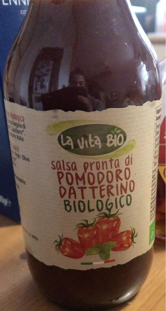Salsa pronta di pomodoro datterino biologico