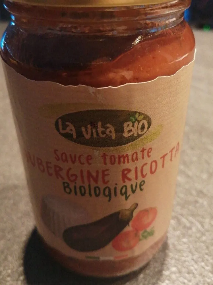 Sauce tomate aubergine ricotta
