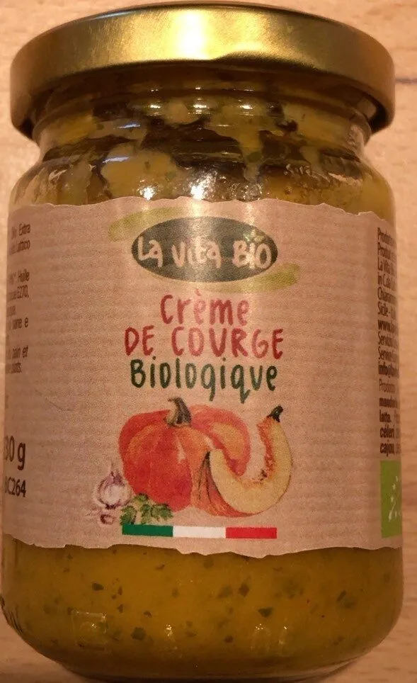 Crème de courge biologique