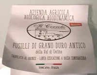 Fusilli di grano antico val cecina