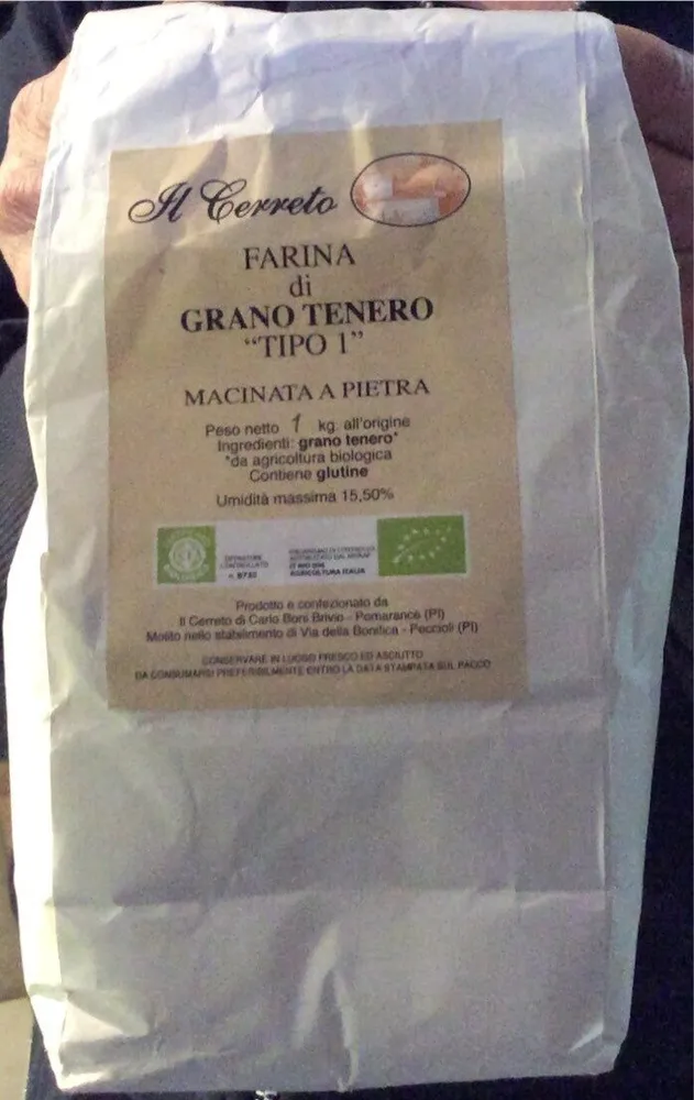 Farina di grano tenero tipo 1 macinata a pietra