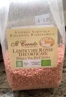 Lenticchie rosse decorticate