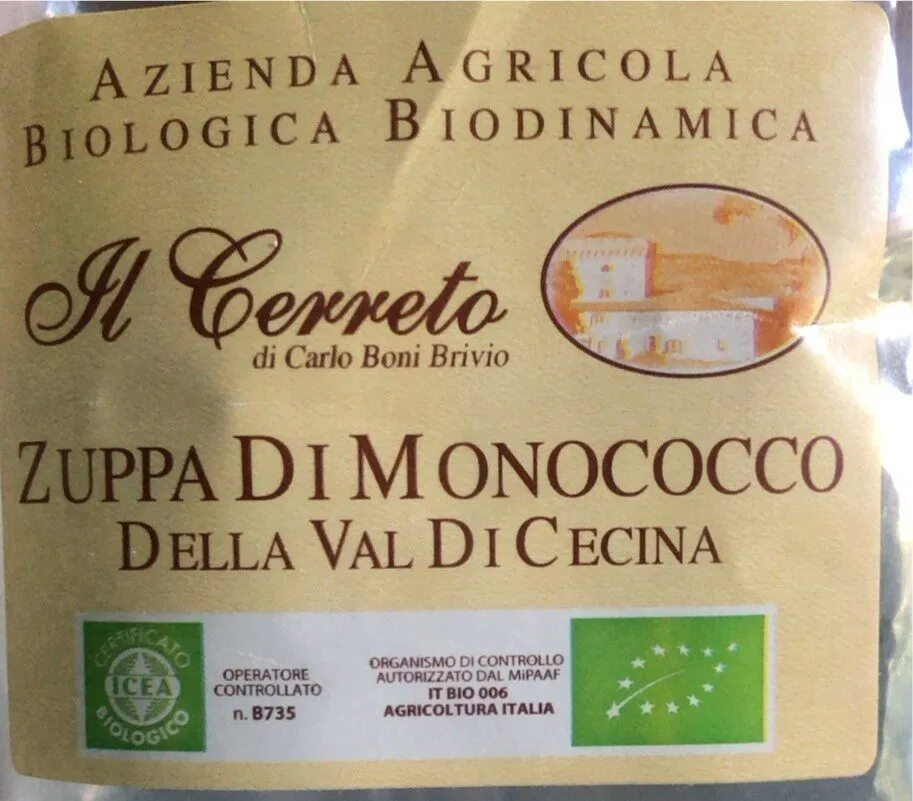 Zuppa di monococco della val di Cecina