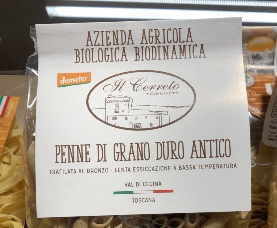 Penne di grano duro antico