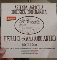 Fusilli di grano duro antico
