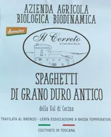 Spaghetti di grano duro antico