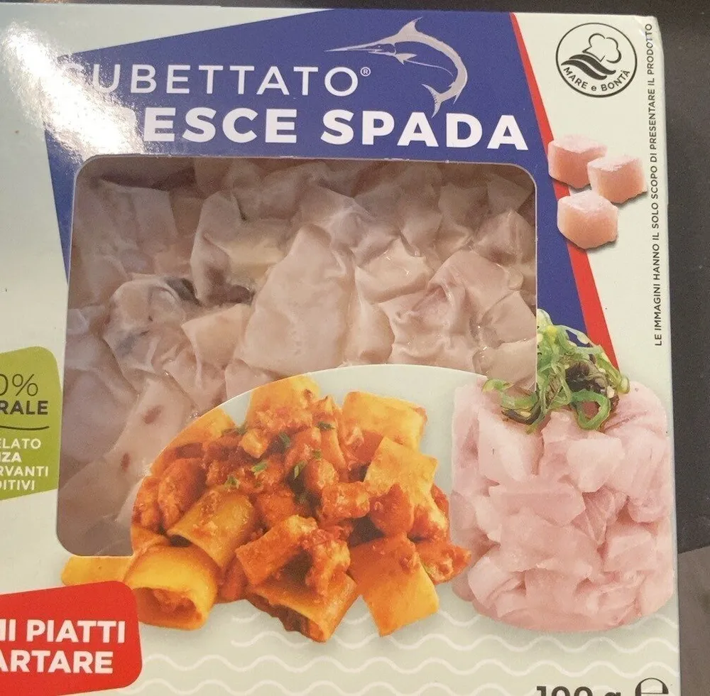 Cubettato pesce spada