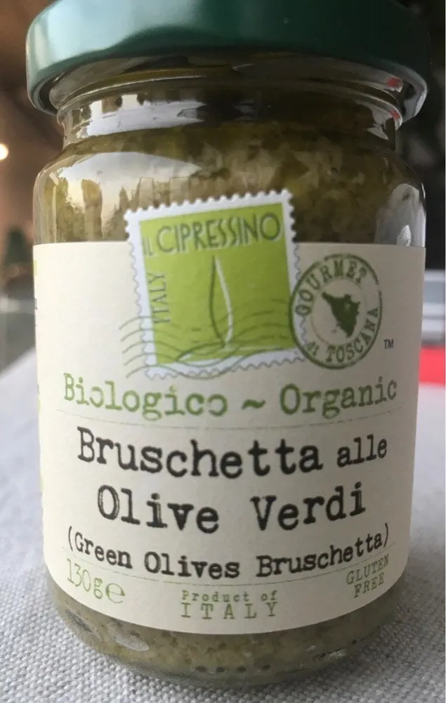 Bruschetta alle Olive Verdi