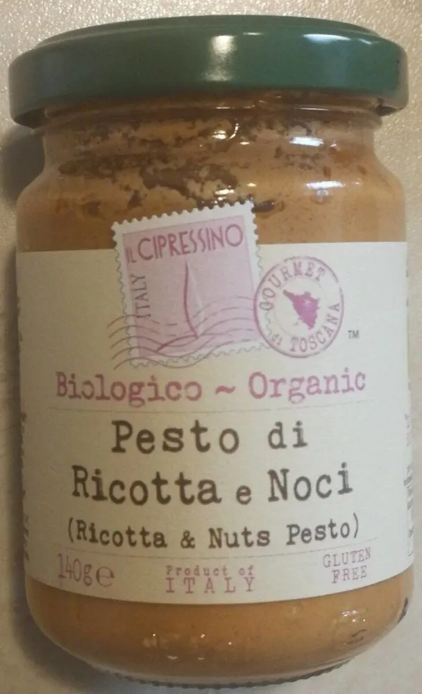 Pesto di ricotta e noci