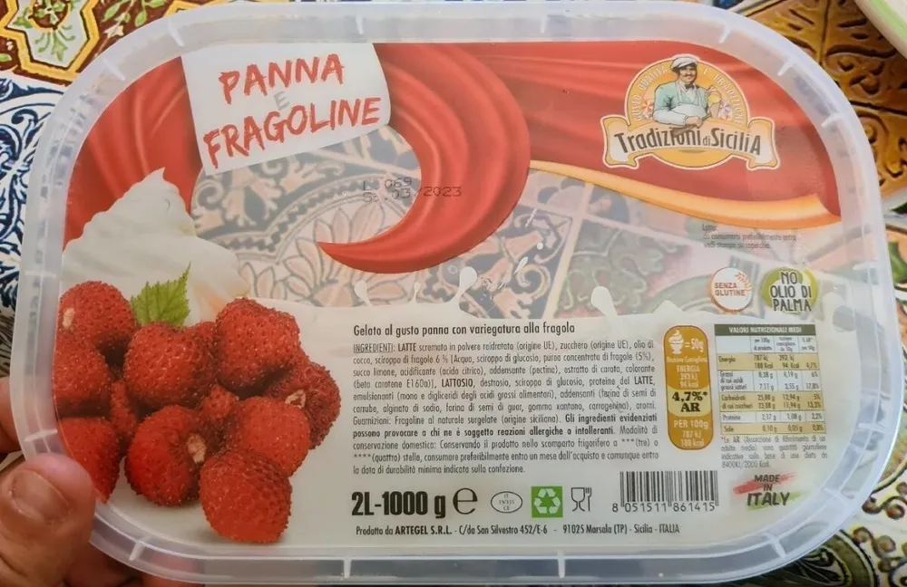 Panna e fragoline