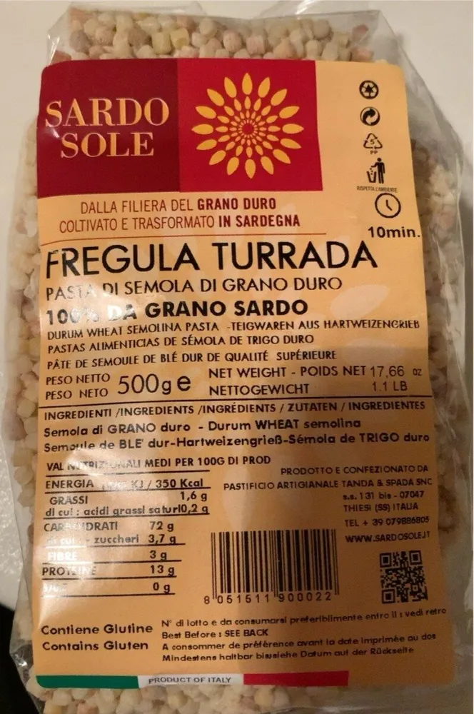Fregula turrada