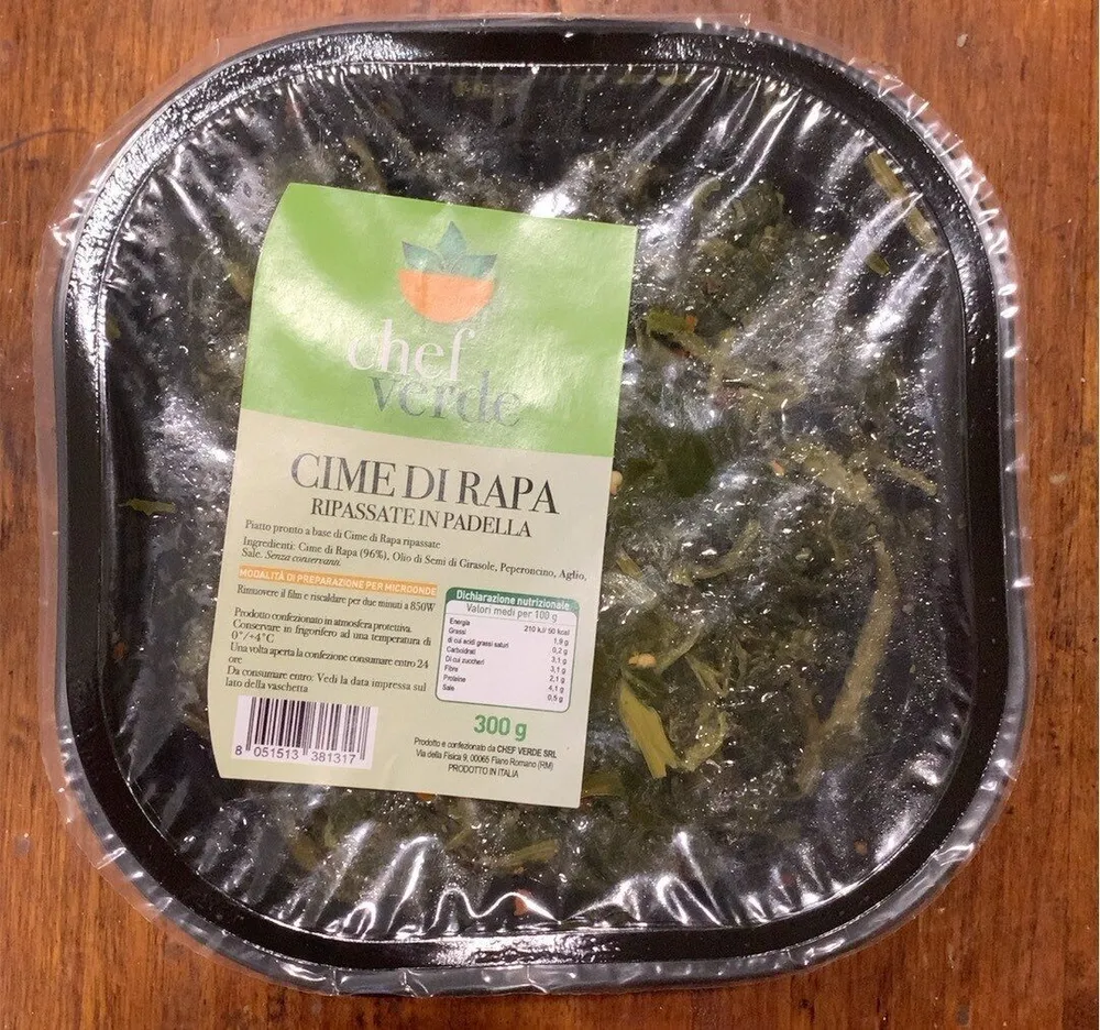Cime di rapa ripassate in padella