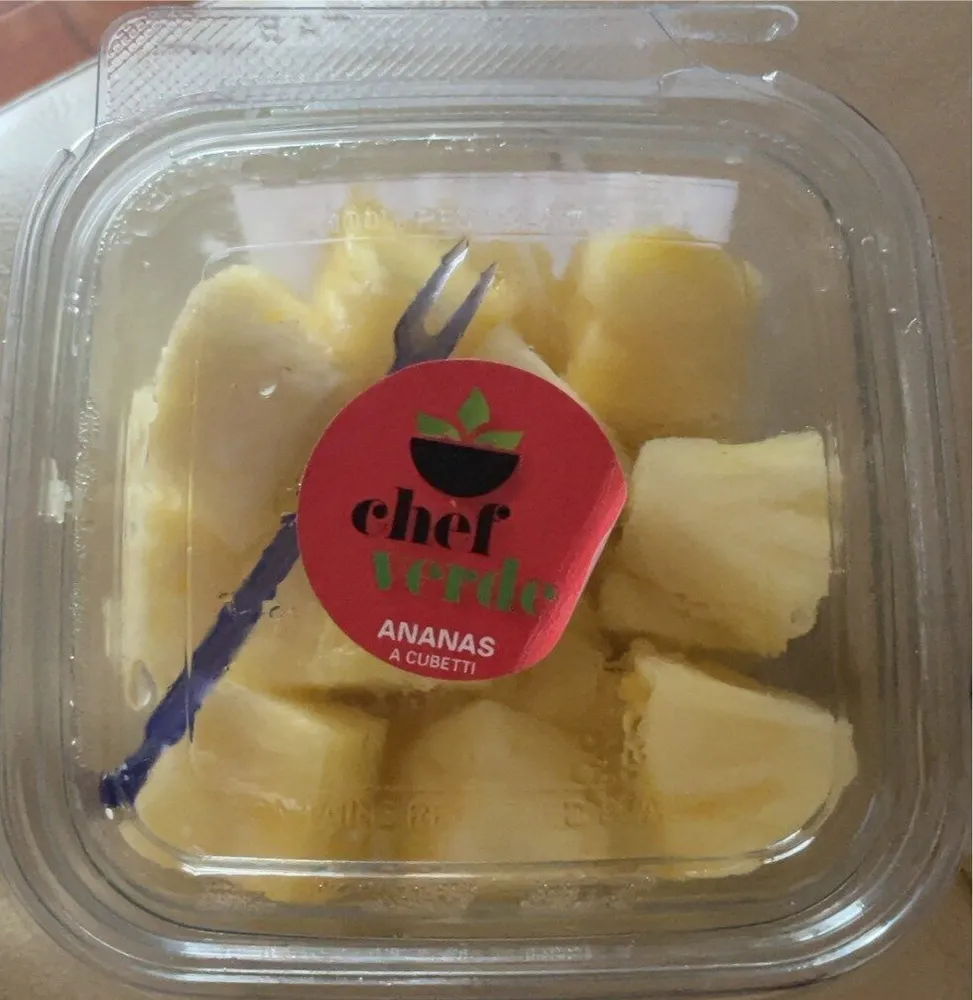 Ananas a cubetti