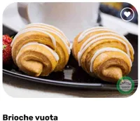 Brioche senza glutine vuota