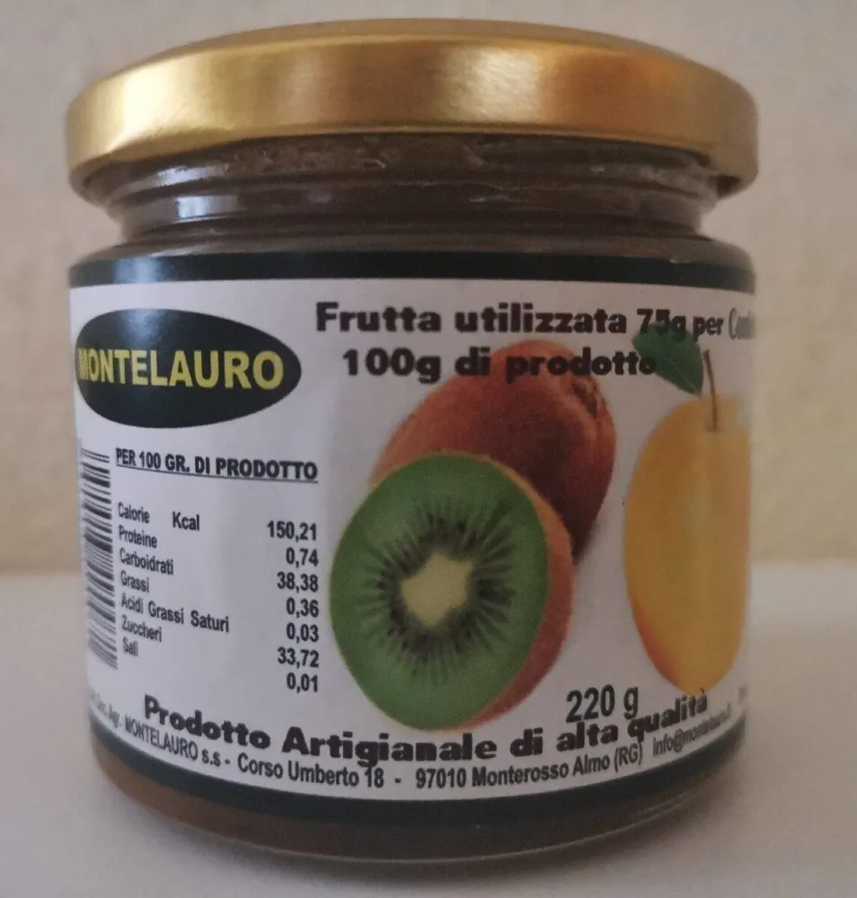 Confettura di kiwi e mele