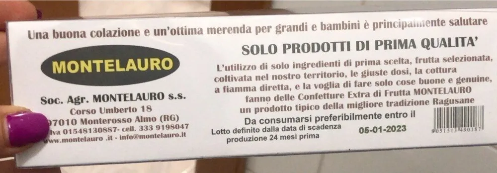 Marmellata fragola