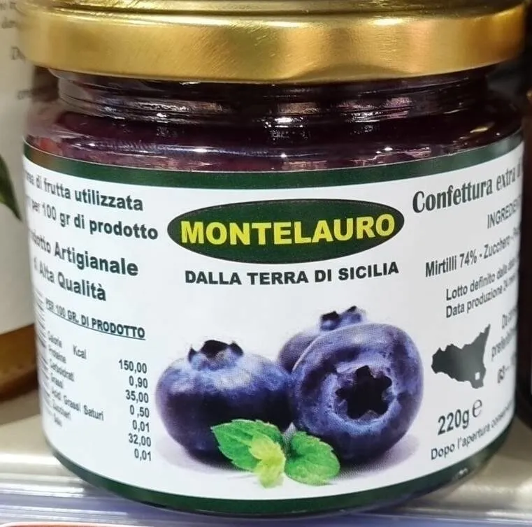 Marmella di mirtilli