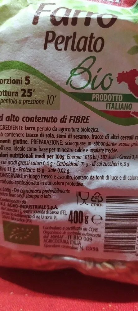 Farro perlato