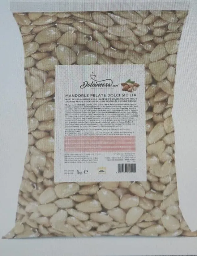 Mandole pelate dolci Sicilia