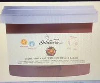 Crema senza lattosio nocciola e cacao